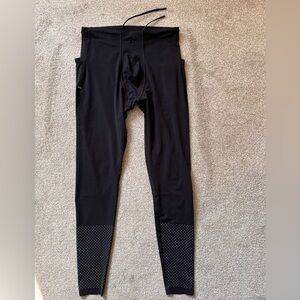 Mens Lululemon Surge Light Running Tights 27” Size Large
